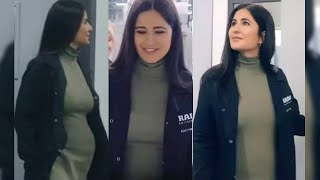 8th Month Pregnant Katrina Kaif Showing Huge Baby Bump and Ready to Deliver Baby in London [upl. by Ettezil]