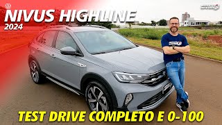 NIVUS HIGHLINE 2024  Test Drive Completo e 0100 [upl. by Lazaro700]