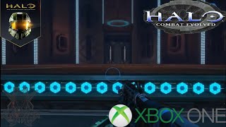 Halo Combat Evolved Xbox One LEGENDARY MCC Speedrun Mission 7 The Library [upl. by Monafo]