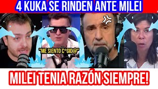 Kukas Humillados ante la superioridad Política de Javier Milei [upl. by Blair]