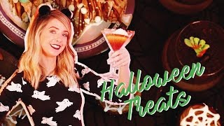 4 Easy DIY Halloween Treats  Zoella [upl. by Alva]