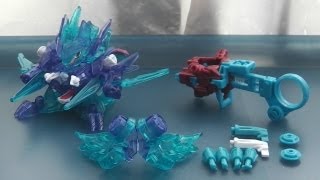 BDaman CB71 Garuburn DX VersionUP 2 Review  Cross Fight BDaman  1138 BEYBLADE MODIFICATIONS LAB [upl. by Ttnerb]