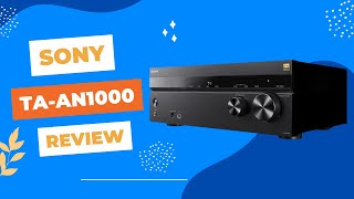 Sony TAAN1000 Review The Best HighEnd Amplifier of 2023 [upl. by Jolee]