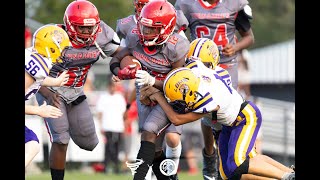 Bradford Middle Tornadoes Vs Lake Butler  Middle School Football [upl. by Balough]