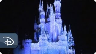 Castle Dream Lights at Magic Kingdom Park  Walt Disney World [upl. by Juley]