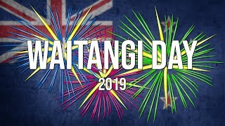 🇳🇿 Waitangi Day 2019  New Zealand National Anthem [upl. by Erastatus]