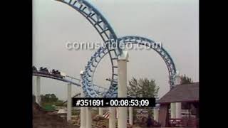 Corkscrew Opening News Coverage Valleyfair 1980 [upl. by Smada962]