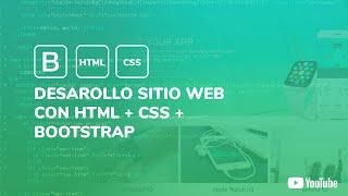 Desarrollo sitio web HTML  CSS  Bootstrap [upl. by Martie]