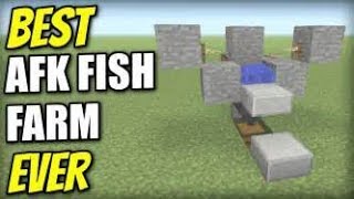 Minecraft 1122  Automatic AFK Fish Farm  Highly Efficient [upl. by Elenaj]