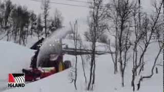 IGLAND SB 2580 SNOW BLOWER [upl. by Asatan]