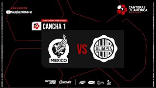 Mexico vs Olimpia  Canteras de América  Fecha 3 [upl. by Ewnihc]