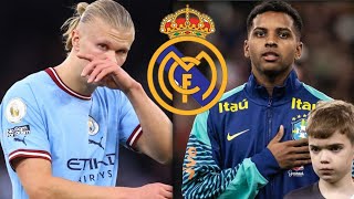 🚨🚨La clause du contrat d’Erling Haaland fait saliver le Real  Rodrygo a peur de Manchester City [upl. by Ahar696]