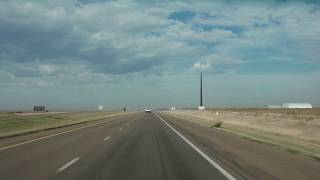 Driving from Salina Kansas to Denver Colorado via I70 Flatlands to the Rockies [upl. by Oicangi]