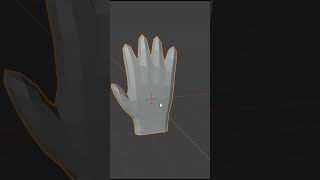 HOW TO CREATE HAND IN BLNDER  STYLIZED HAND  PHOTOSHOP DESIGN  bLENDER3D artssupremo [upl. by Keiryt]