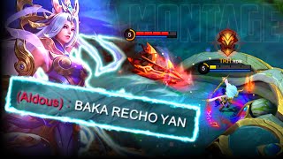 OUTPLAYS SELENA MONTAGE⚡️  Selena Montage Recho  12  MLBB [upl. by Lleuqar]