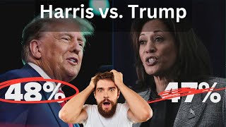 Harris vs Trump Polls It’s a New Race  US Precedent Election 2024 trump usa news newyork [upl. by Airamesor]