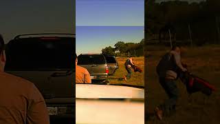 Illegal Immigrants Run From DPS Trooper [upl. by Yuht313]