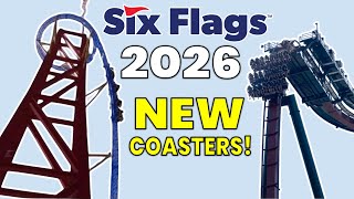 Six Flags Announces TONS of New Attractions for 2026 [upl. by Ai]