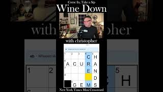 Tuesday Mini Crossword Time😅 Come in Take a Sip amp Wine Down Lets Solve This Together 🍷 shorts [upl. by Nwahsauq]