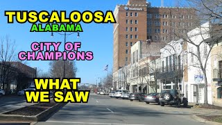 TUSCALOOSA What We Saw In The City Of Champions Alabama [upl. by Murdocca558]