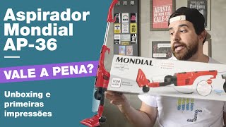 Aspirador Mondial AP36  Unboxing e primeiras impressões  MarkTV [upl. by Kristofor]