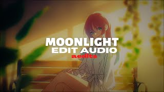 moonlight  kali uchis edit audio [upl. by Lentha982]