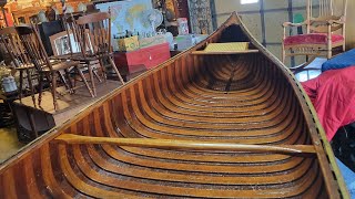 1900s quotOld Town quot canoe restoration [upl. by Jara]