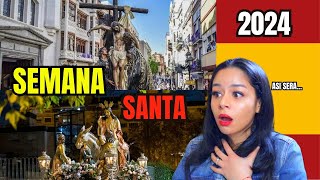 REACCIONO a SEMANA SANTA en ESPAÑA 2024  semanasanta [upl. by Adiana]