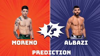 Brandon Moreno vs Amir Albazi Prediction [upl. by Helms]