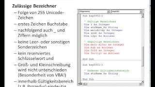 PRG03SU07 Programmierung Variablen Variable [upl. by Beverly]