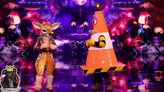 The Masked Singer 2023 Fawn amp Traffic Cone Full Performance Grand Final S4E08 [upl. by Sihon856]