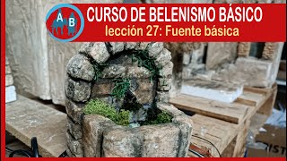 🟡CURSO DE BELENISMO BÁSICO  Lección 27 fuente básica [upl. by Nuzzi]