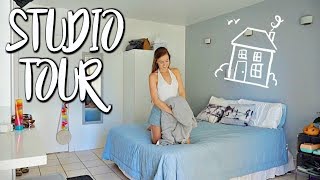 HAWAII STUDIO APARTMENT TOUR  Oahu HI [upl. by Menon895]