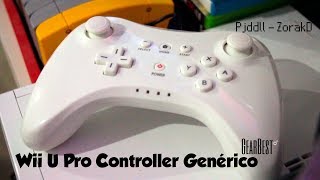 Wii U Pro Controller Genérico review Mando  Control China  ZorakD [upl. by Bale]