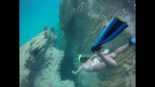 Freedive in Kayangan Lake and Barracuda Lake in Coron Palawan GOPRO [upl. by Sergent]