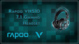 Rapoo VH510 Gaming Headset  Unboxing and Review [upl. by Fortin980]