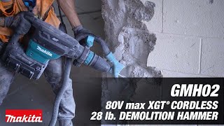 FIRST LOOK New 80V Makita XGT Rotary and Demolition Hammer Drills [upl. by Beghtol]