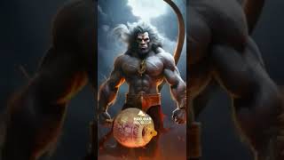 hanumanji tredingaongmost powerfull hanumanjijai shree ram [upl. by Lemmy236]