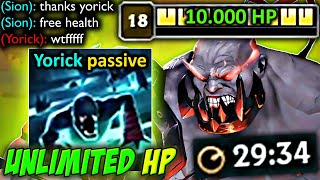 INFINITE HEALTH SION UNLIMITED HP HACK [upl. by Ahsimek]