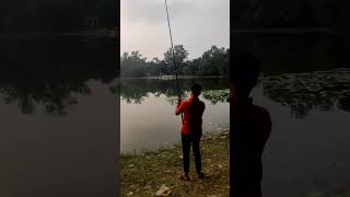 Dinajpur Ramsagar Fishing fishingvideo fishing hunting [upl. by Ap823]