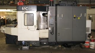 1995 Makino MC86 4Axis CNC HMC Fanuc 16M Control  SOLD [upl. by Retrak86]