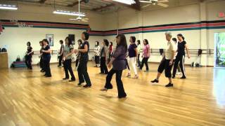 Knee Deep Line Dance Demo amp Walk Through [upl. by Acimehs]