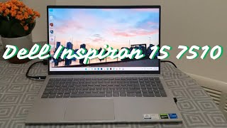 Dell Inspiron 15 7510 Laptop Review 2022 model [upl. by Ised]