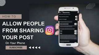 How to Allow People Share Your Instagram Post to Their Story [upl. by Leahcimnaes]