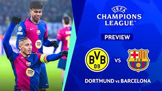 🔴 DORTMUND VS BARCELONA UEFA CHAMPIONS LEAGUE 20242025 [upl. by Carney]