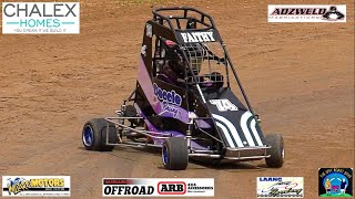 Junior Quarter Midgets Race 11 Laang Speedway 13102024 [upl. by Amolap]