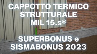 Cappotto termico strutturale antisismico per Superbonus 110 e Sismabonus [upl. by Yrtneg]