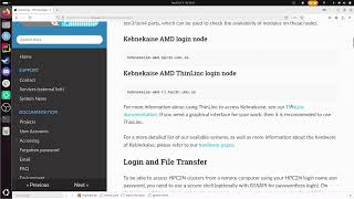 Log in to Kebnekaises remote desktop environment using a website [upl. by Aileve385]