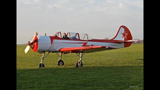 YAK52  Aérodrome de Temploux Belgique [upl. by Desiri]