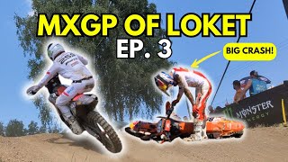 MXGP VAN LOKET RACE DAY 😱 VLOG EP 3 🚀 [upl. by Nauht]